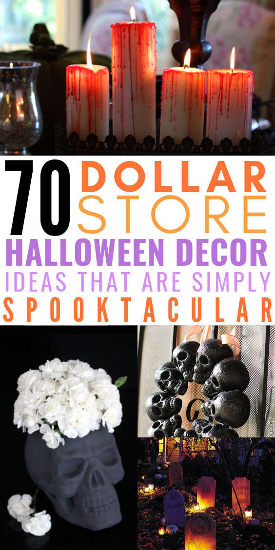 70 Dollar Store Halloween Decor Ideas That Anyone Can Do