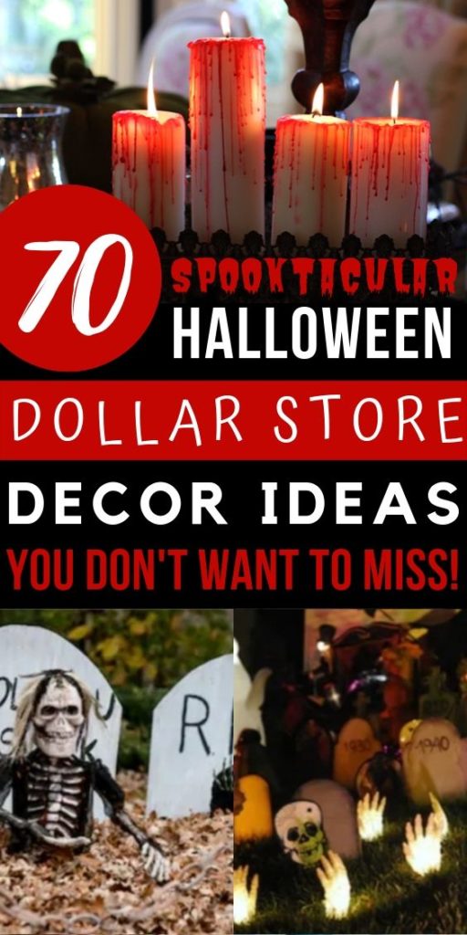 70 Dollar Store Halloween Decor Ideas That Anyone Can Do 16
