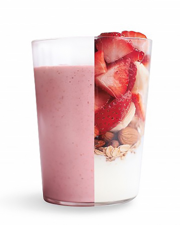 Fruit And Oat Smoothie