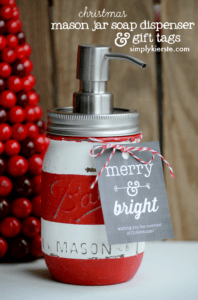 CHRISTMAS MASON JAR SOAP DISPENSER 3