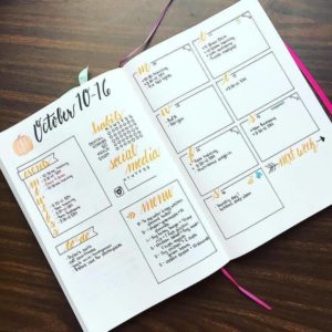 30+ Bullet Journal Spreads for Organization and Productivity That'll Boost Your Organization and Productivity in the New Year 17