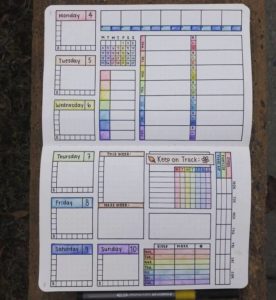 30+ Bullet Journal Spreads for Organization and Productivity That'll Boost Your Organization and Productivity in the New Year 33