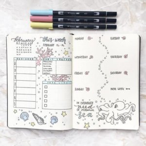 30+ Bullet Journal Spreads for Organization and Productivity That'll Boost Your Organization and Productivity in the New Year 30