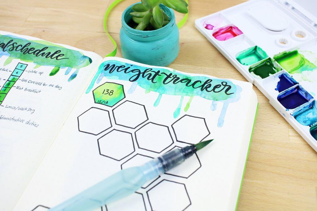 10 Tips Crush Your Health & Fitness Goals With Bullet Journal Habit Trackers 2