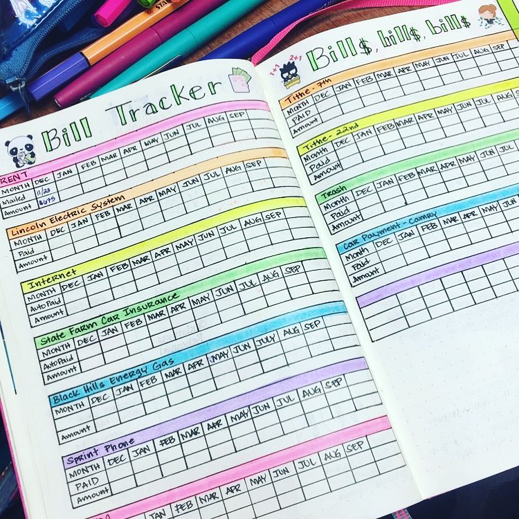 Bullet Journal 101: What you need & Gorgeous Layouts To Inspire You To Start 19