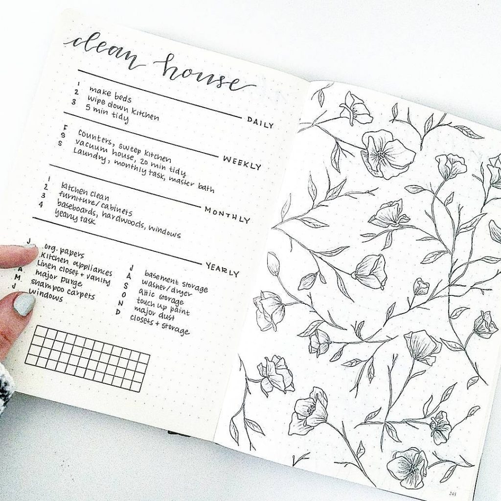 Bullet Journal 101: What you need & Gorgeous Layouts To Inspire You To Start 14