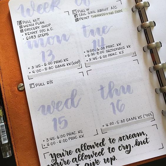 Bullet Journal 101: What you need & Gorgeous Layouts To Inspire You To Start 10