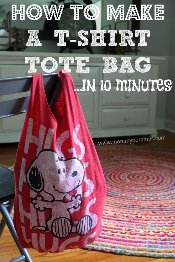 11 Easy to Make DIY Totes To Carry All Your Junk With Pride 15