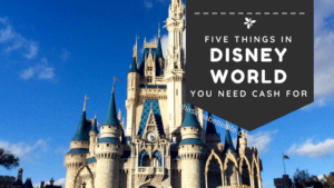 5 Things In Walt Disney World You Need Cash For