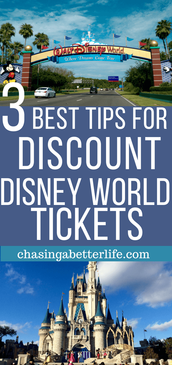 Discount Disney World Ticket Buying Tips and Advice  Chasing A Better  