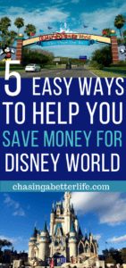 5 Easy Tactics to Help Save Money While You Plan for Disney World 3