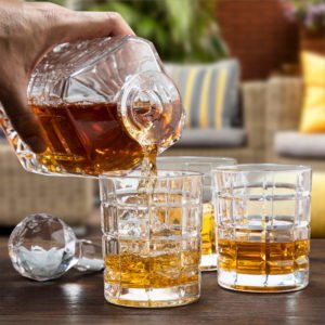 Regal Trunk & Co. 5 Piece Whiskey Decanter Set 7