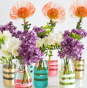40 Easy & Inexpensive Centerpieces for Spring & Easter 14