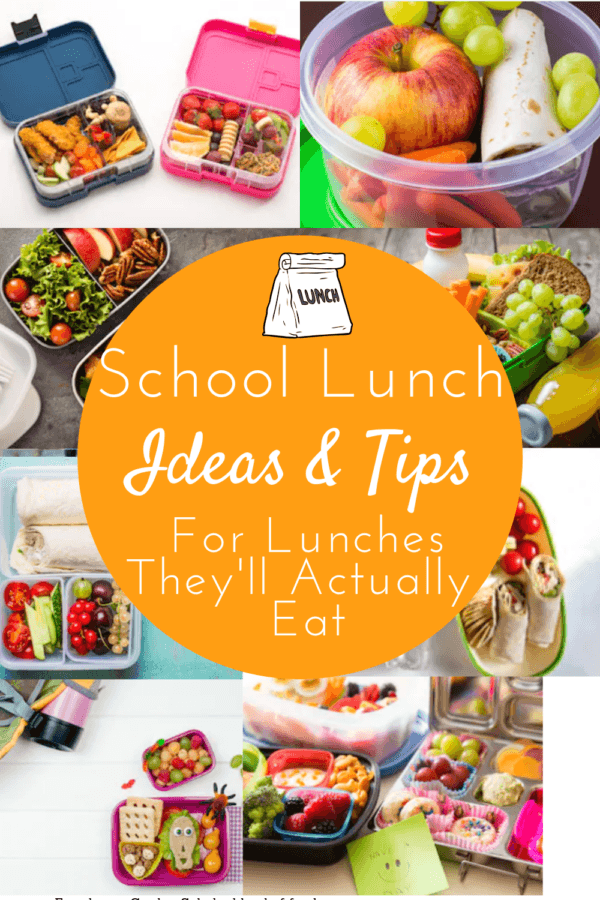 Ideas & Tips For Kids School Lunches They'll Actually Eat + Recipes