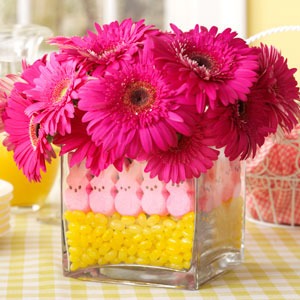 40 Easy & Inexpensive Centerpieces for Spring & Easter 28