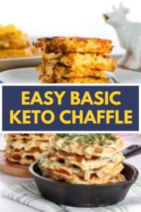 Easy Basic Keto Chaffle | Viral Recipe + Variations 12