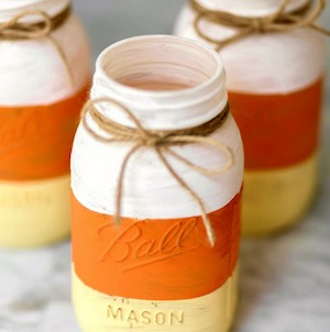 70 Mason Jar Crafts for Fall & Halloween 8