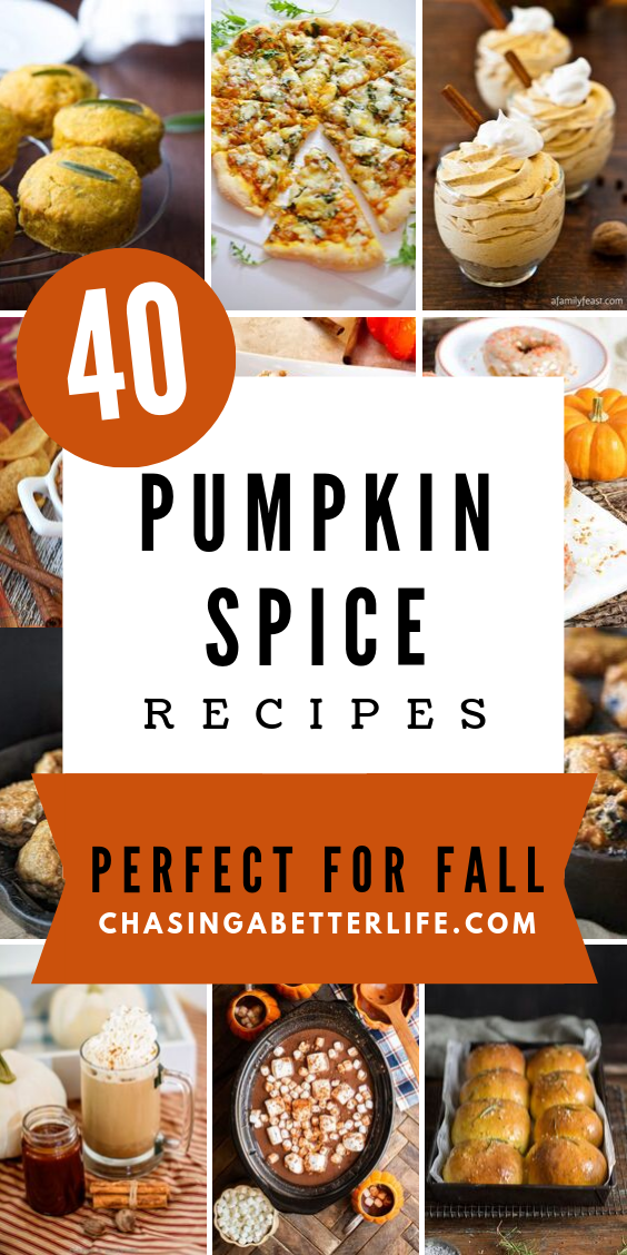 40 Pumpkin Spice Recipes For All The Fall Feels | Chasing A Better Life ...