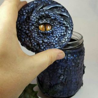 70 Mason Jar Crafts for Fall & Halloween 32