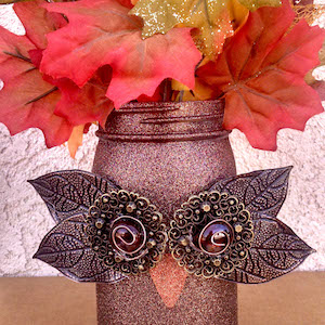 70 Mason Jar Crafts for Fall & Halloween 24