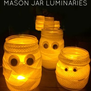 70 Mason Jar Crafts for Fall & Halloween 30