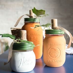 70 Mason Jar Crafts for Fall & Halloween 15