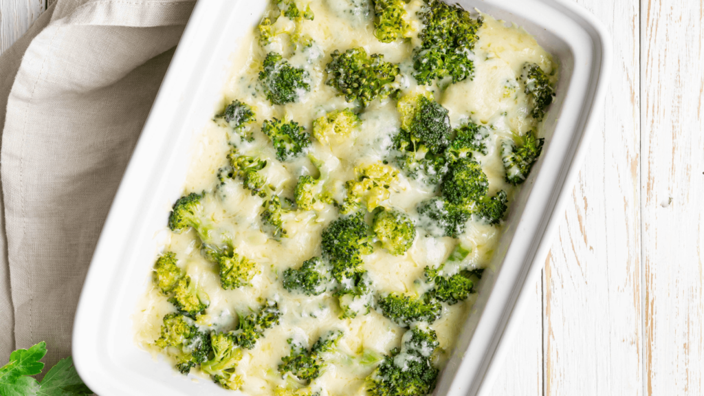 Low Carb Keto Broccoli and Cheese Casserole