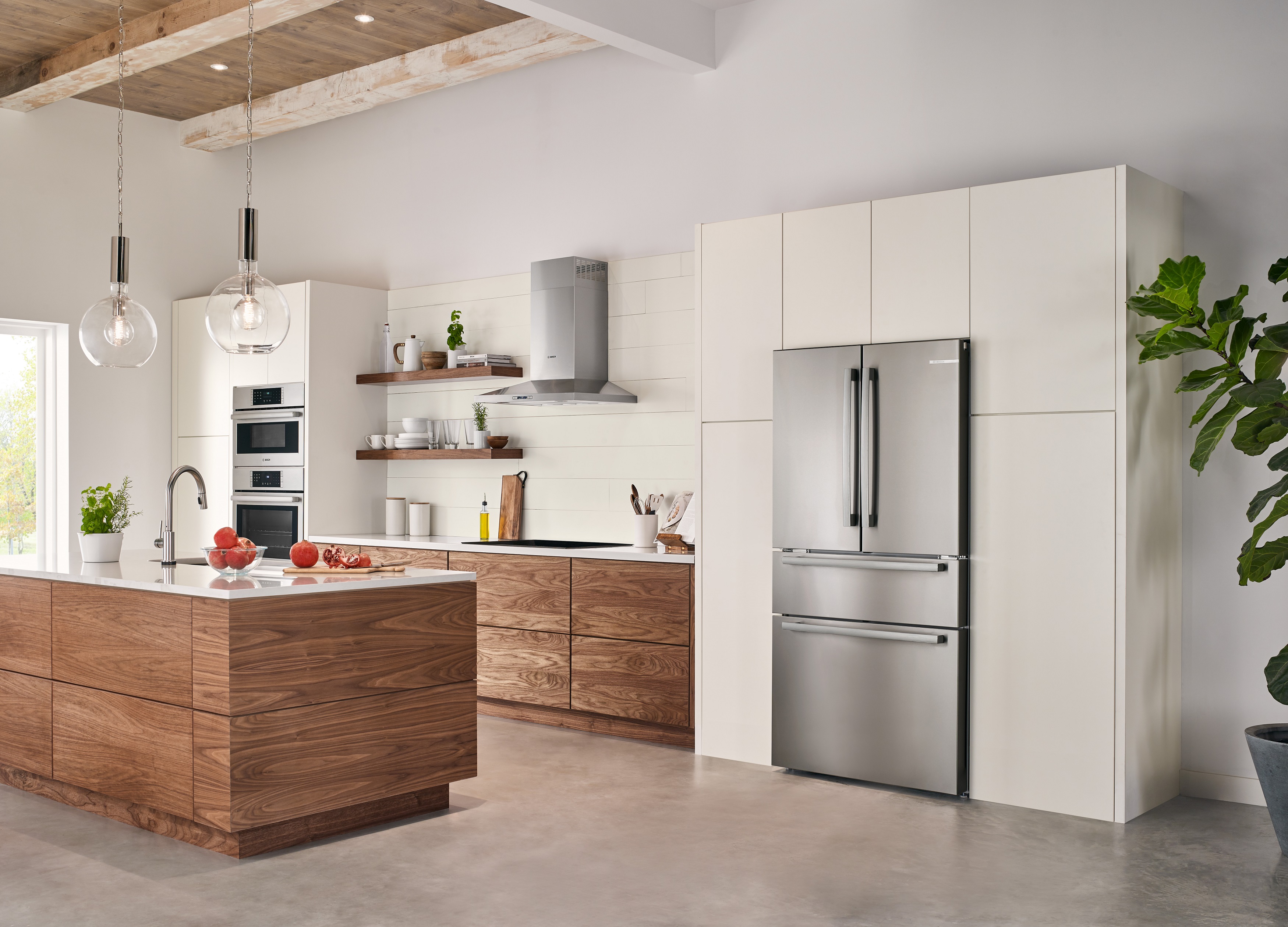 All-New Bosch Counter-Depth Refrigerators