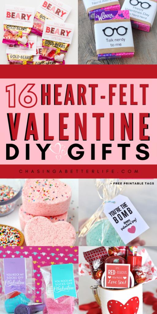 16 SUPER CUTE DIY VALENTINE’S DAY GIFTS FOR ANYONE