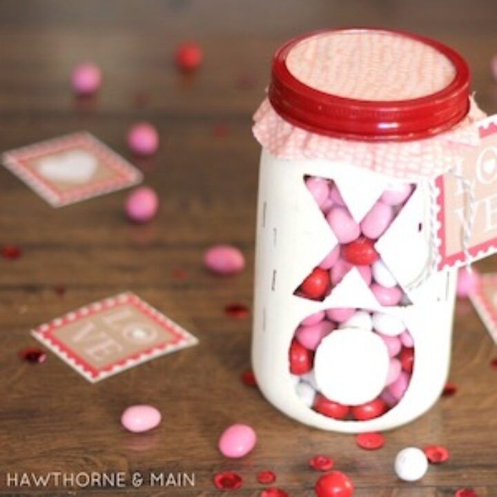 30 SUPER SWEET DIY VALENTINE’S DAY MASON JAR IDEAS