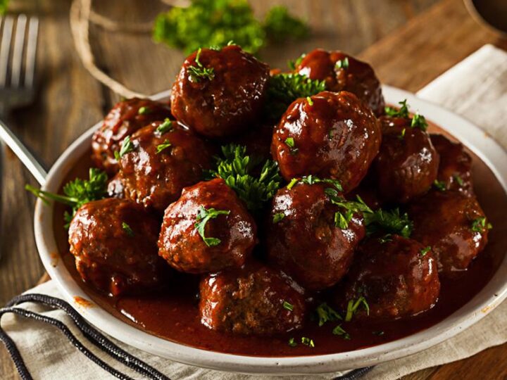 Best Crockpot Meatball Appetizer