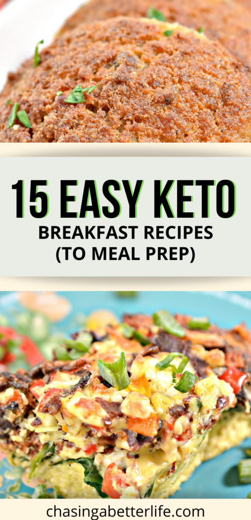 15 Easy Keto Breakfast Ideas To Meal Prep - Chasing A Better Life ...