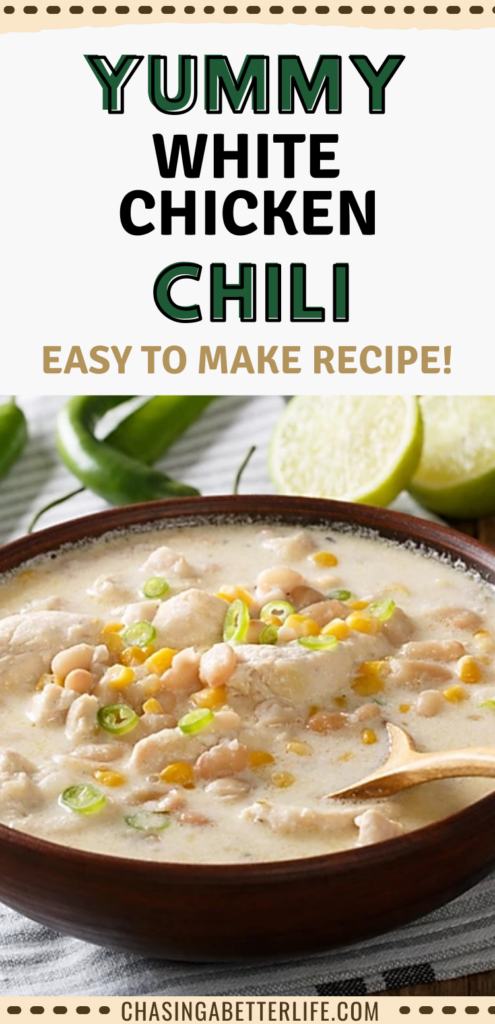 Mouth-Watering & Hearty White Chicken Chili