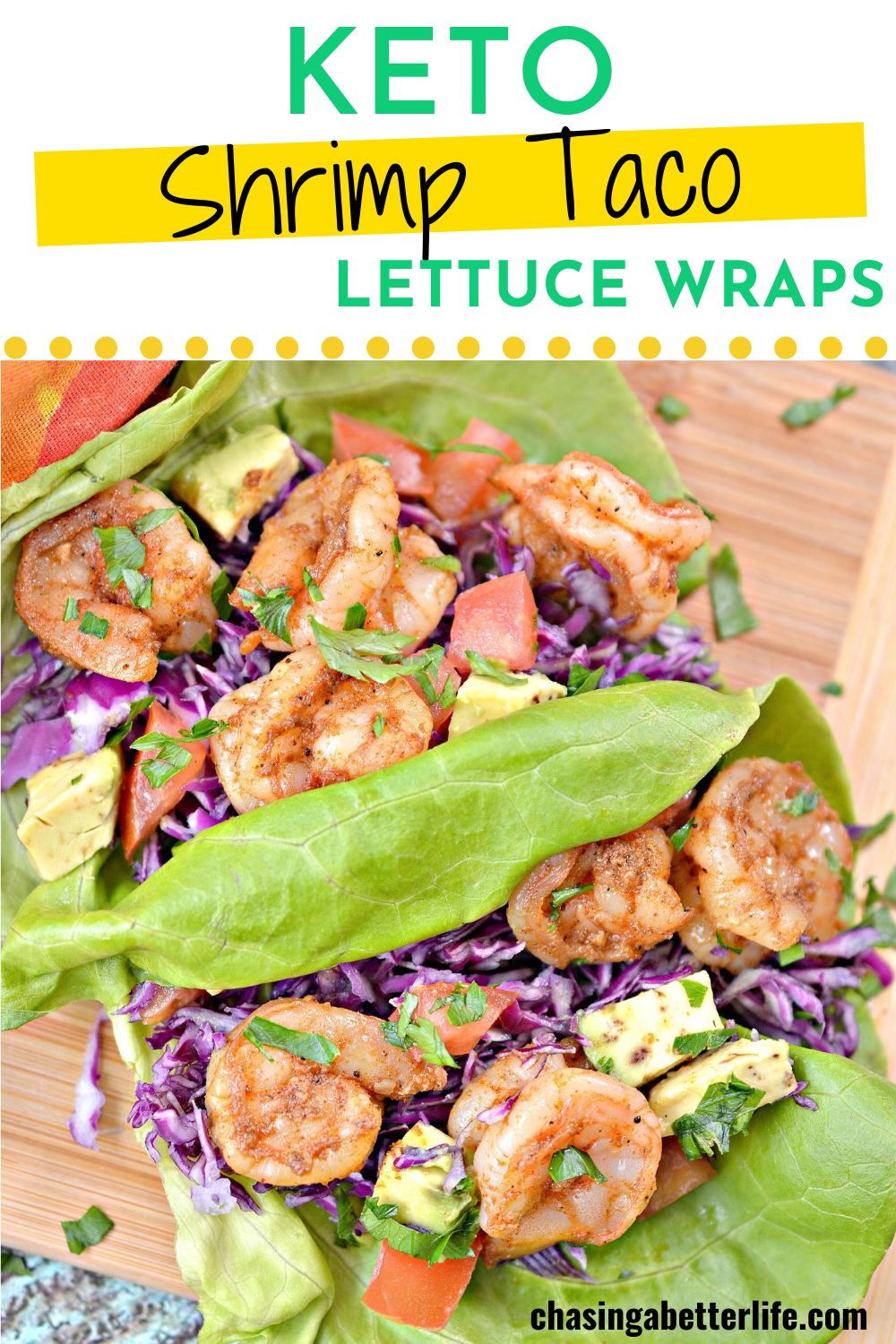 Keto Shrimp Taco Lettuce Wraps 4