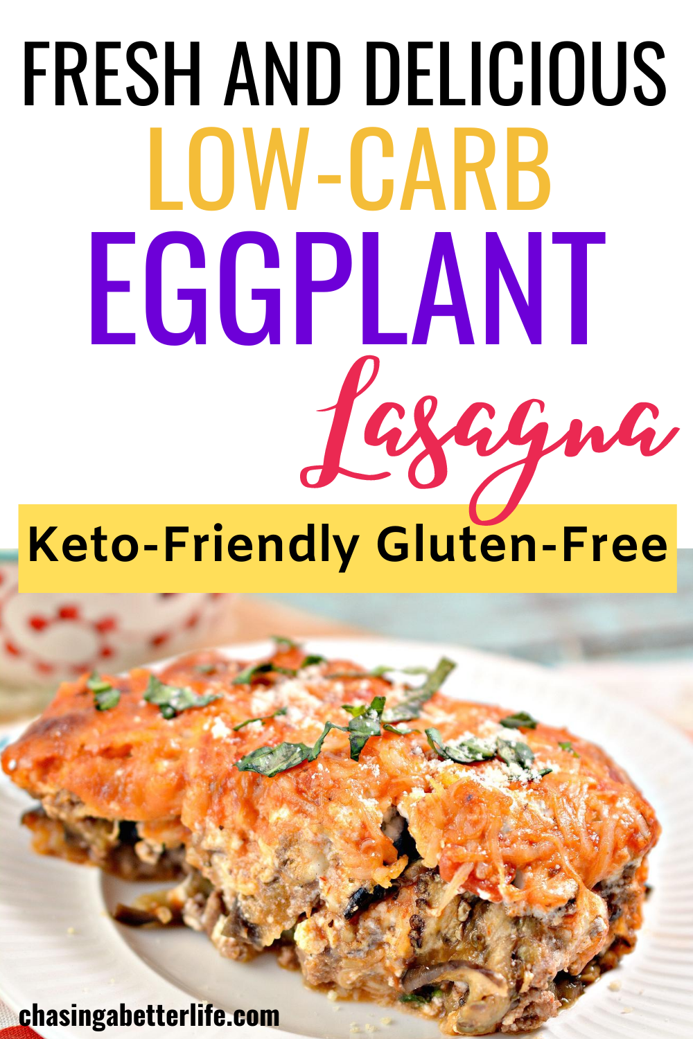 Fresh & Delicious Low-Carb Eggplant Lasagna | Keto-Friendly, Gluten-Free 8