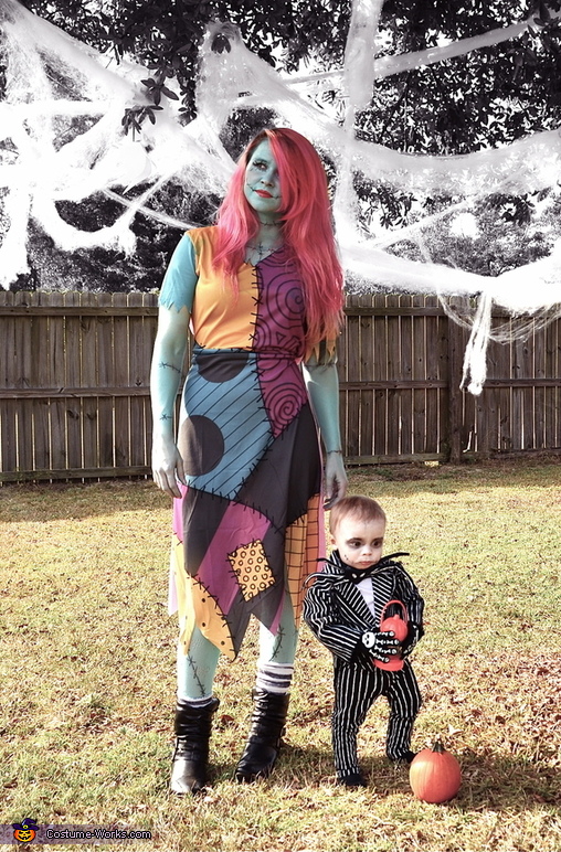 Mommy And Me Halloween Costumes JACK SKELLINGTON AND SALLY