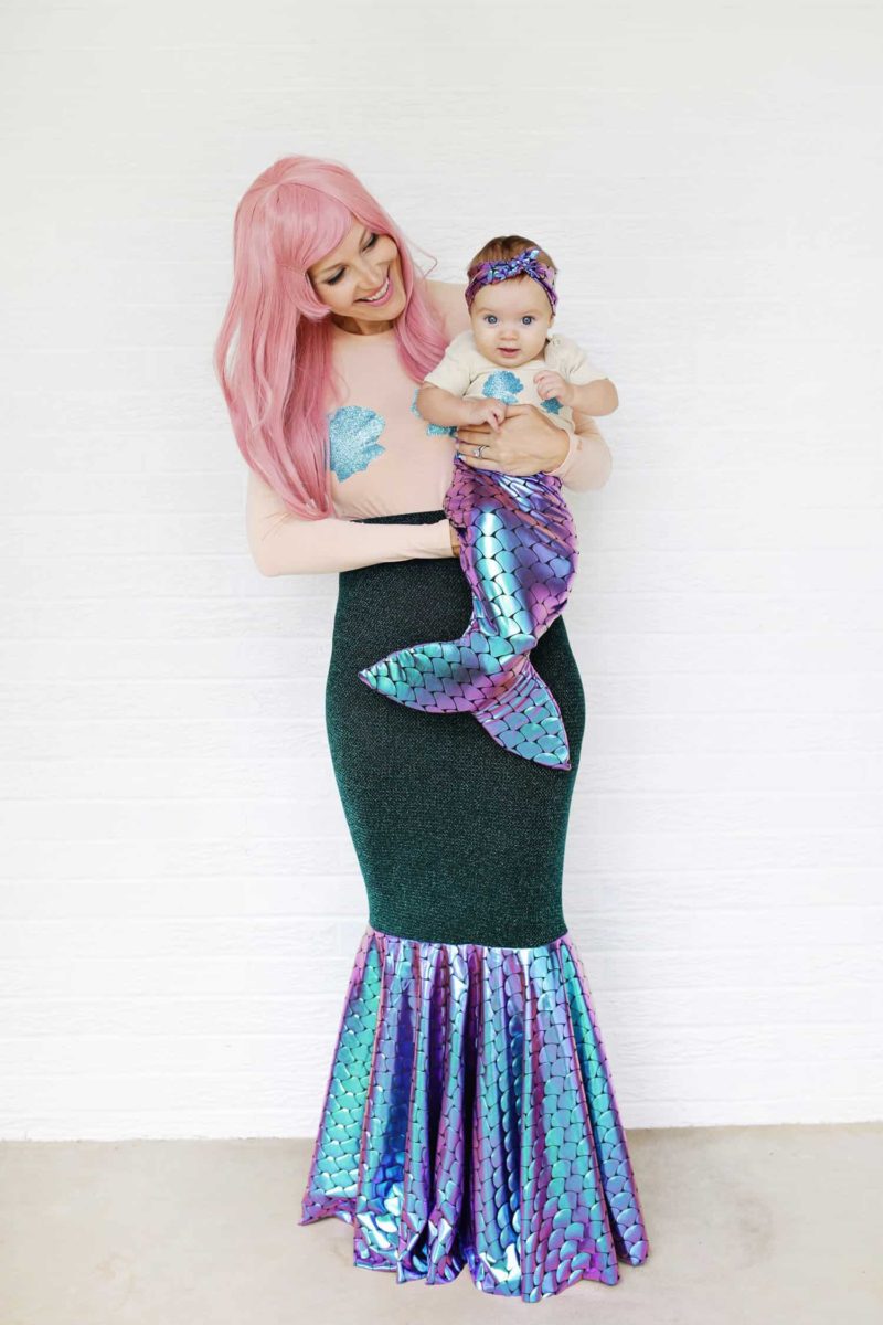 Mommy And Me Halloween Costumes MERMAIDS