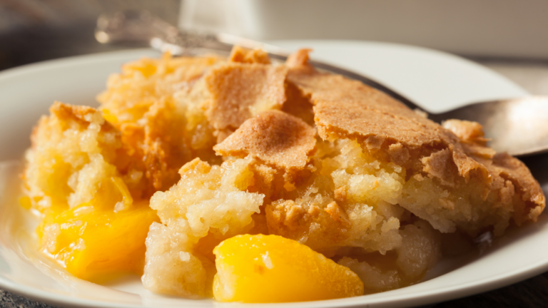 Keto Peach Cobbler