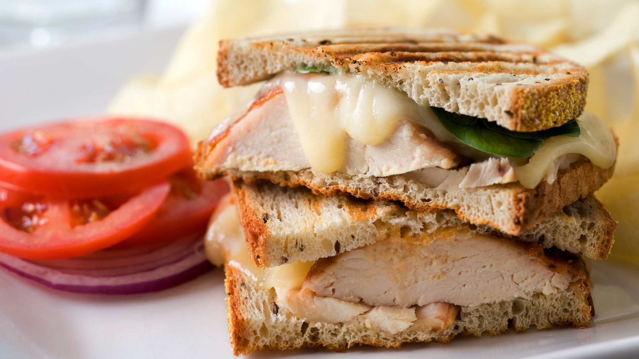Flavorful Grilled Chicken & Brie Panini 21