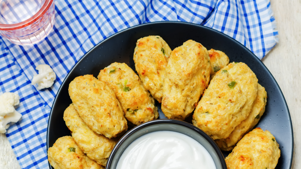 Air Fryer Keto Cauliflower Tots