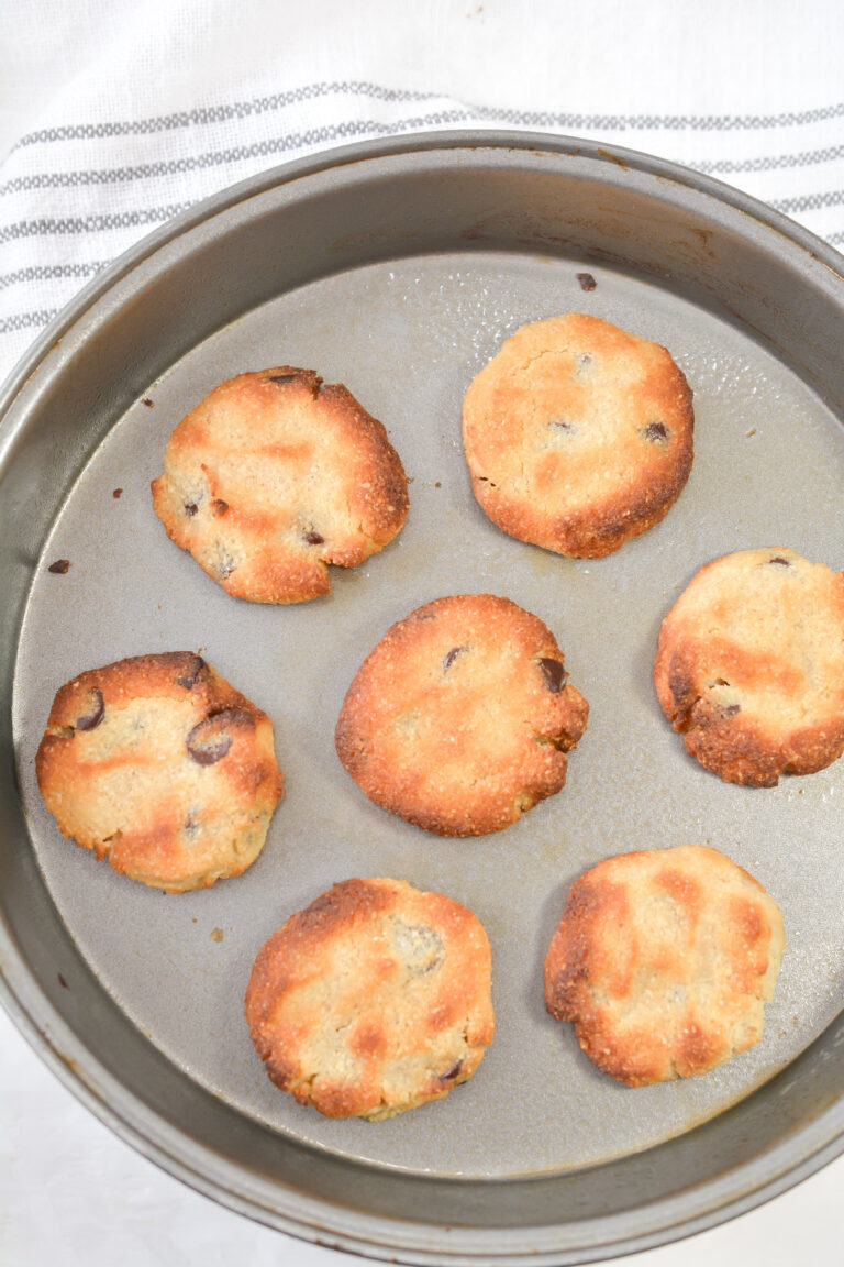 Best Keto Air Fryer Chocolate Chip Cookies