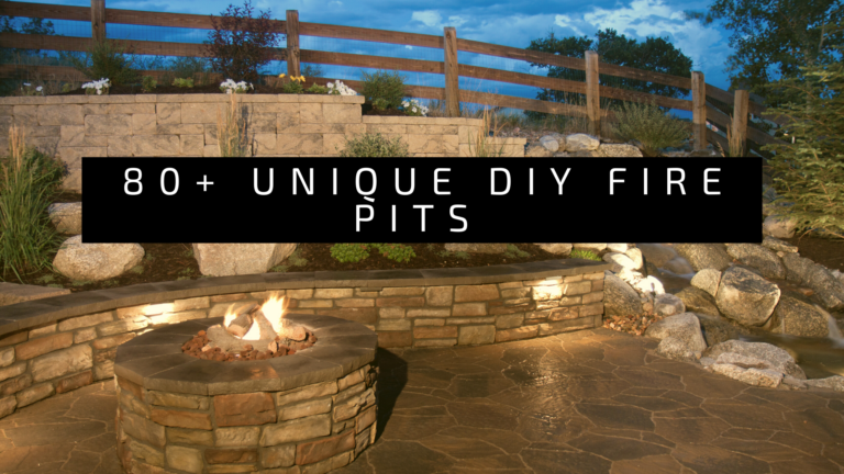 80+ Unique DIY Fire Pits to Create That You'll Want In Your Backyard