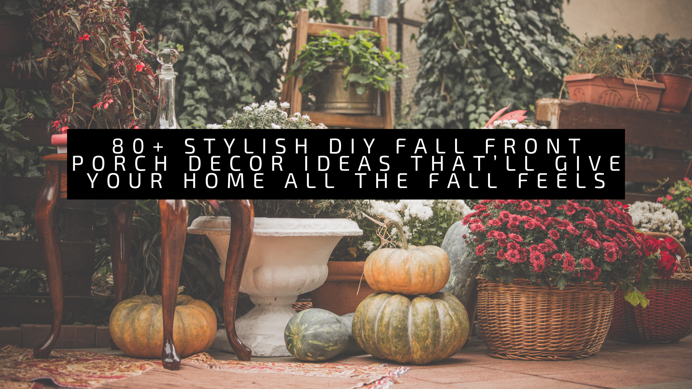 Unleash the Magic: DIY Fall Front Porch Decor Ideas to Transform Your Home into an Autumn Wonderland 10