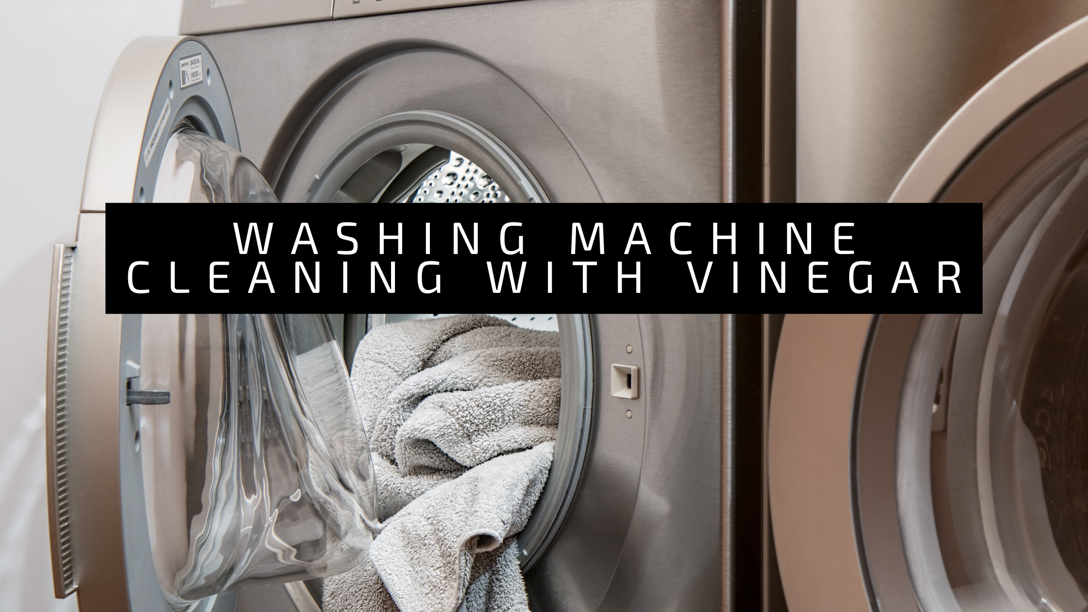 Washing Machine Cleaning with Vinegar