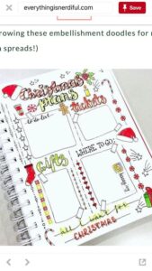 From Wishlists to Wrapping: How a Bullet Journal Can Help You Organize your Christmas Season 13