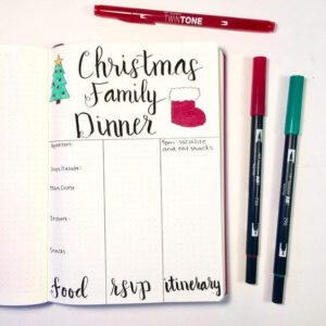 From Wishlists to Wrapping: How a Bullet Journal Can Help You Organize your Christmas Season 10