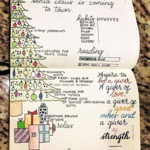 From Wishlists to Wrapping: How a Bullet Journal Can Help You Organize your Christmas Season 6