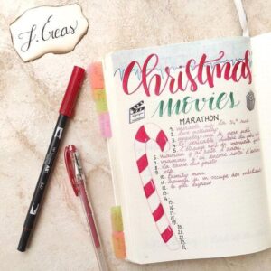 From Wishlists to Wrapping: How a Bullet Journal Can Help You Organize your Christmas Season 14