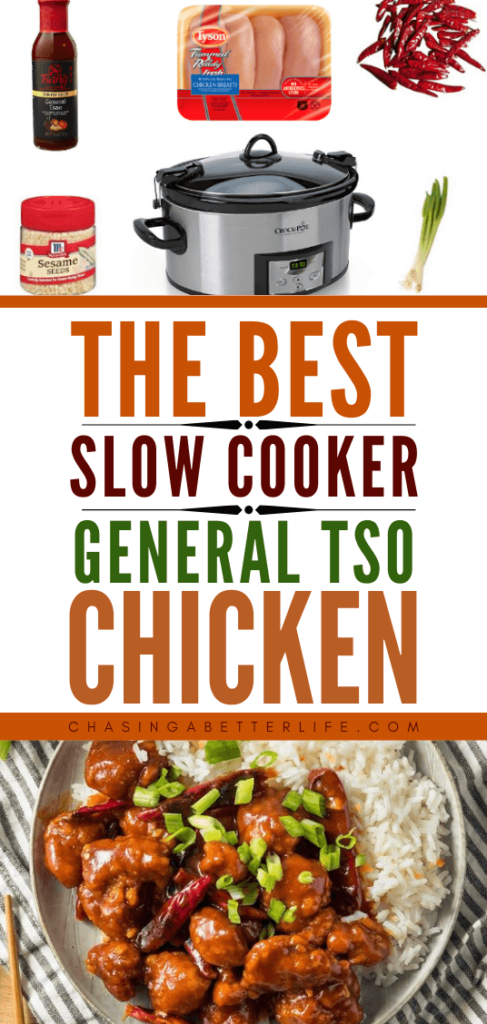 SLOW COOKER GENERAL TSO CHICKEN