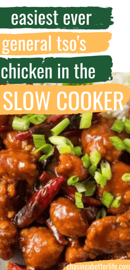 SLOW COOKER GENERAL TSO CHICKEN